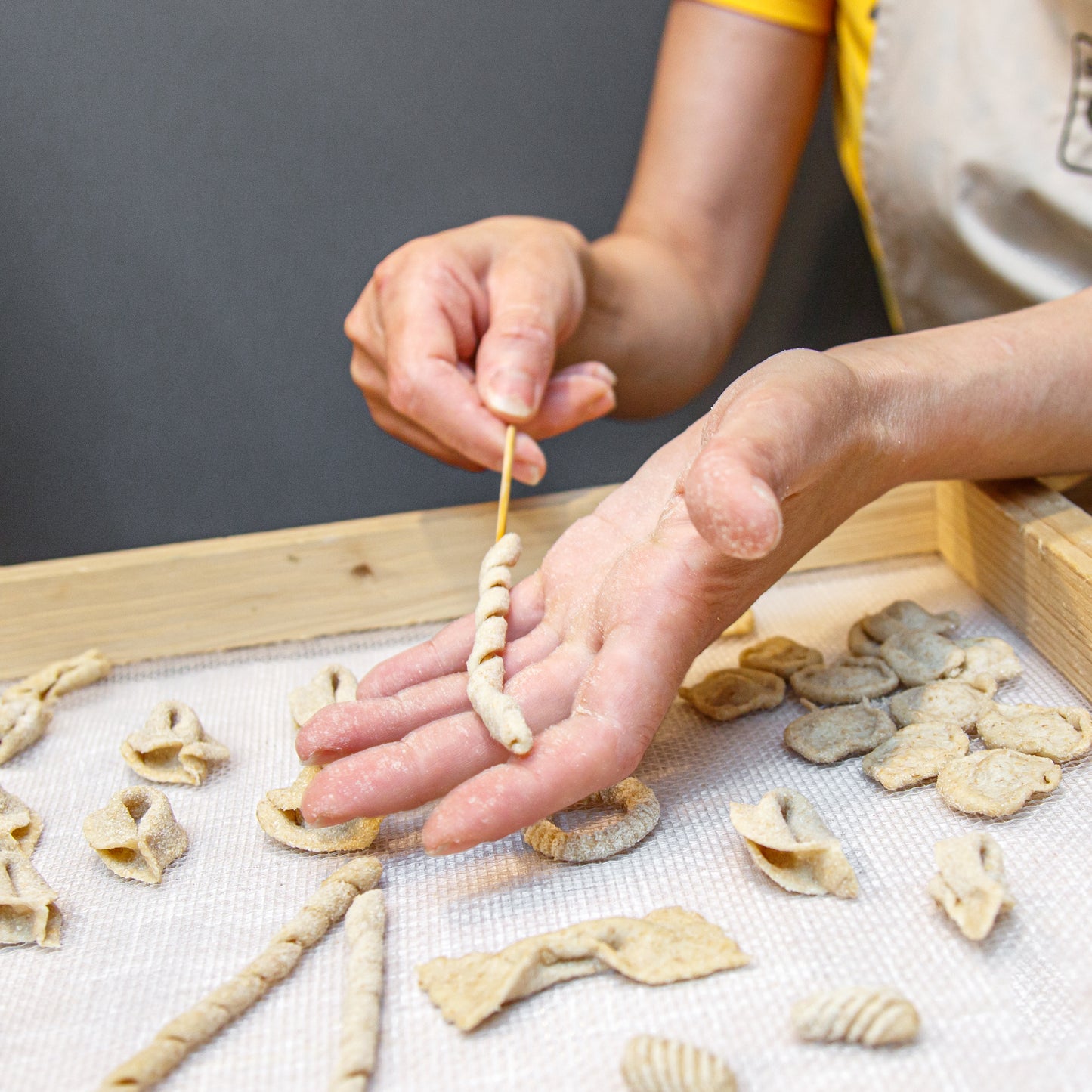 Busiate - Sicilian traditional pasta, Ancient grains
